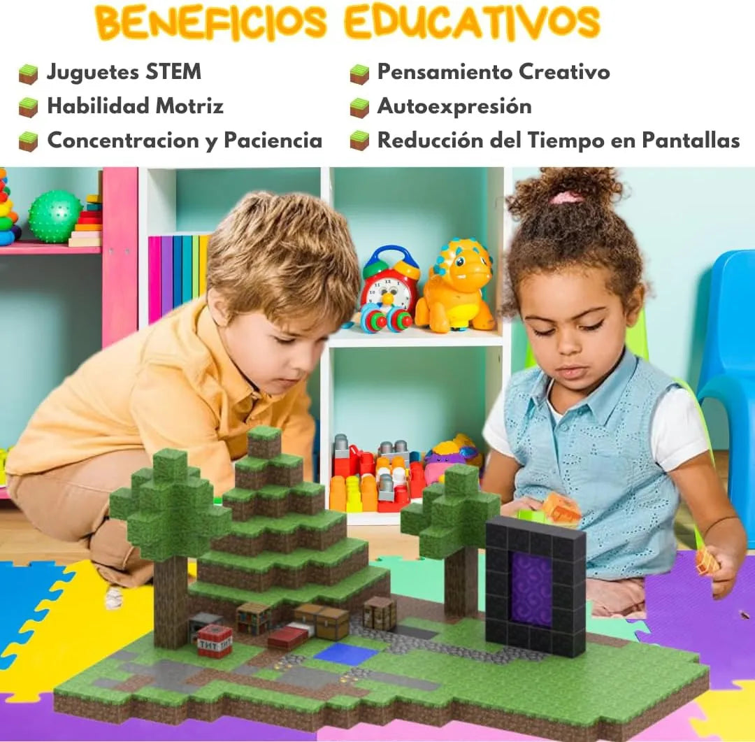 Bloques Magnéticos Minecraft