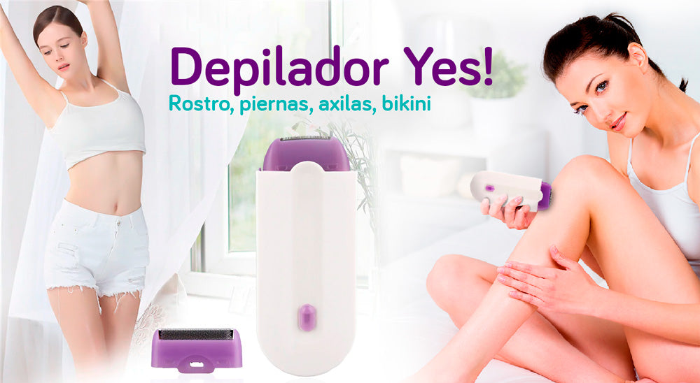 Depiladora Yes Inalámbrica Recargable 50% OFF