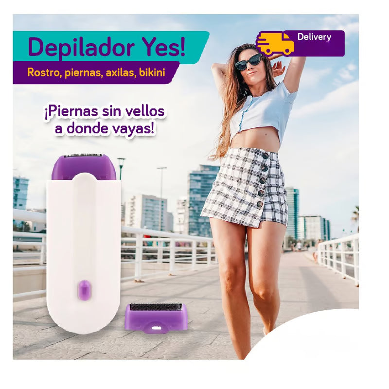 Depiladora Yes Inalámbrica Recargable 50% OFF
