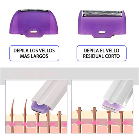 Depiladora Yes Inalámbrica Recargable 50% OFF