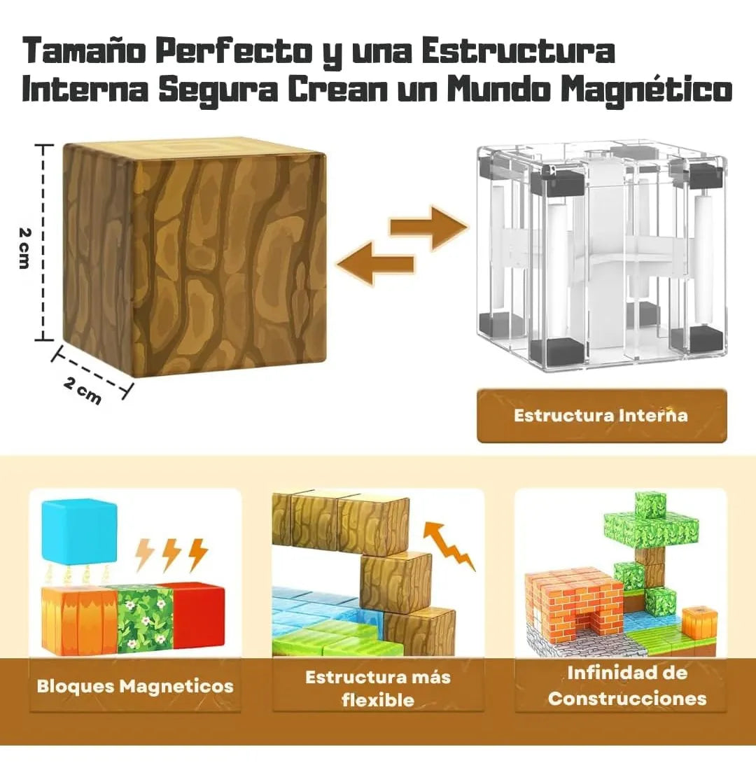 Bloques Magnéticos Minecraft