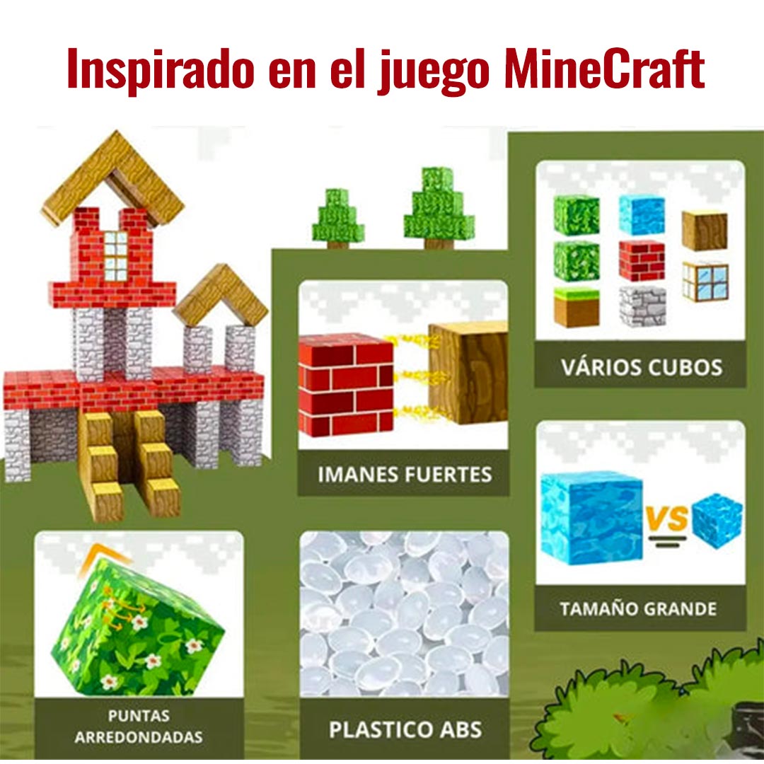 Bloques Magnéticos Minecraft