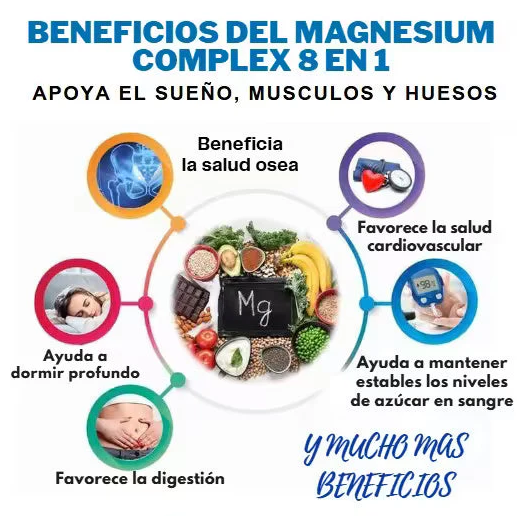 Magnesio complex 8 en 1