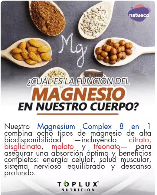 Magnesio complex 8 en 1