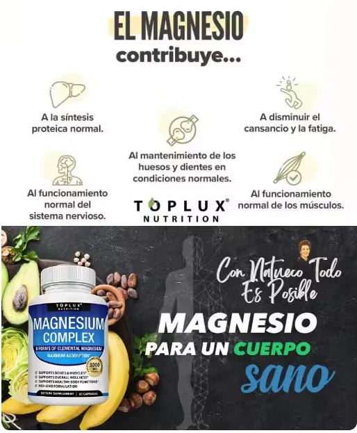 Magnesio complex 8 en 1