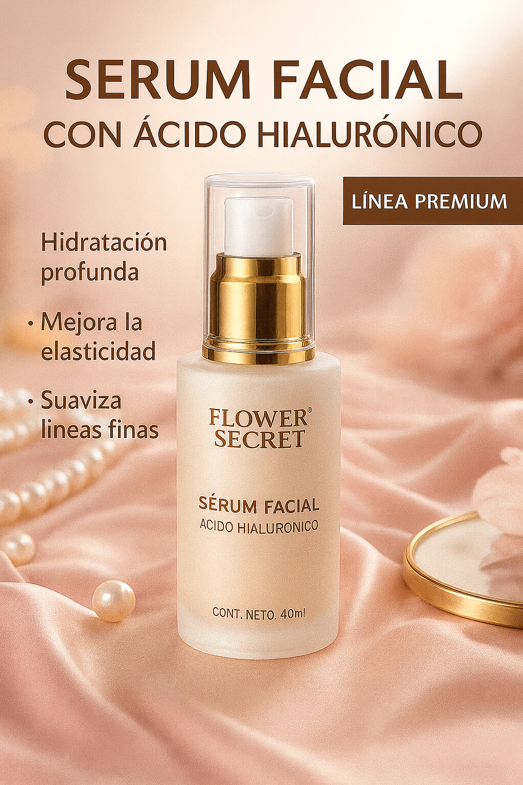 SERUM FACIAL CON ÁCIDO HIALURÓNICO