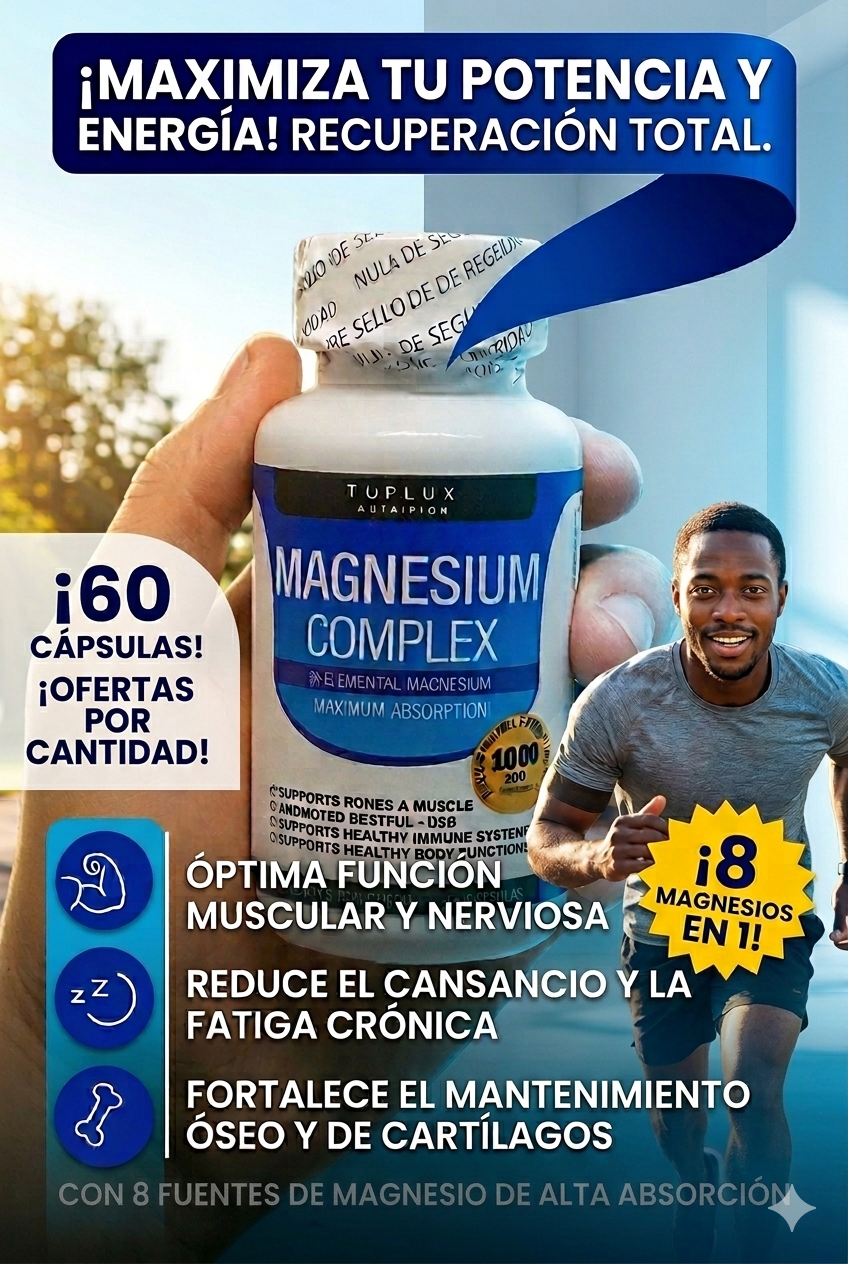 MAGNESIO COMPLEX 8 ELEMENTAL 1000 mg