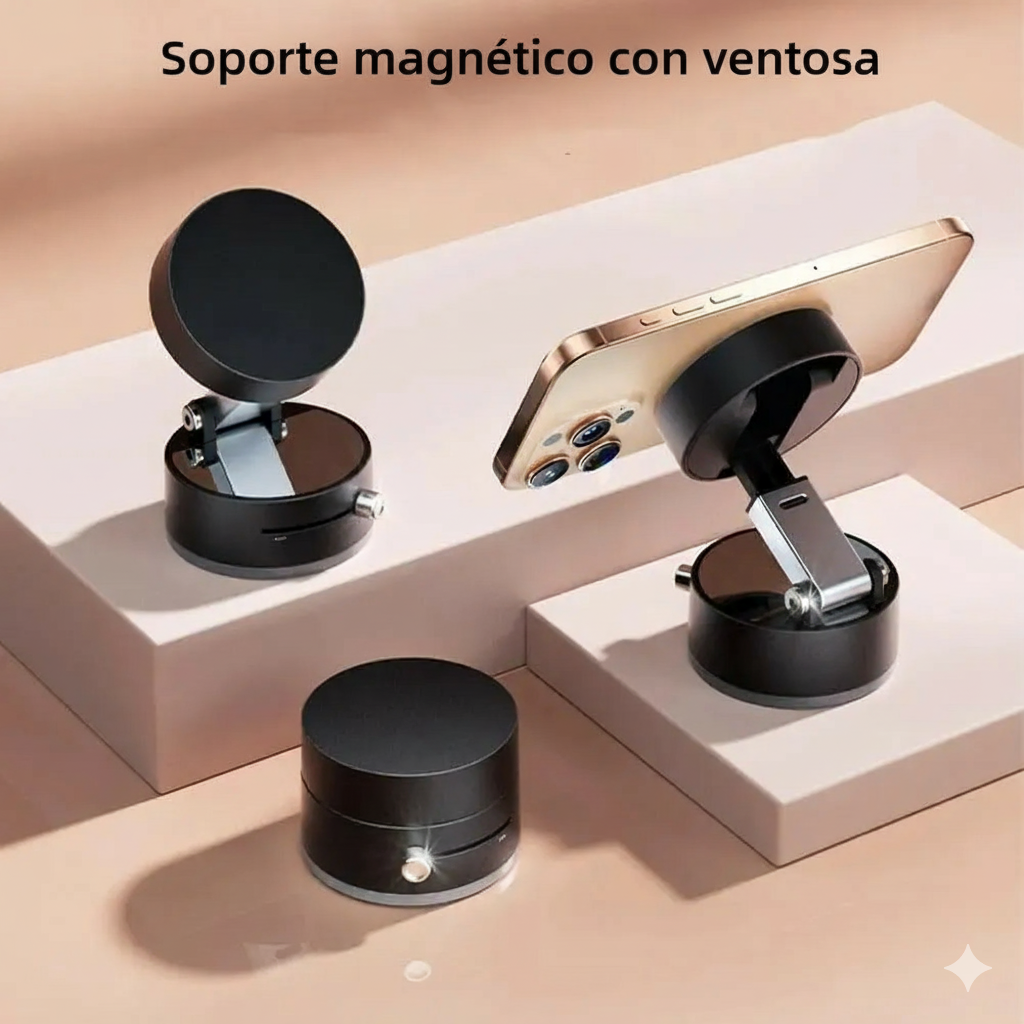 Soporte Celular Magnetico Doble succión !50% OFF!