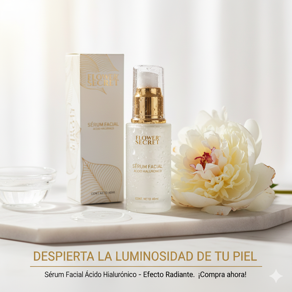 SERUM FACIAL CON ÁCIDO HIALURÓNICO