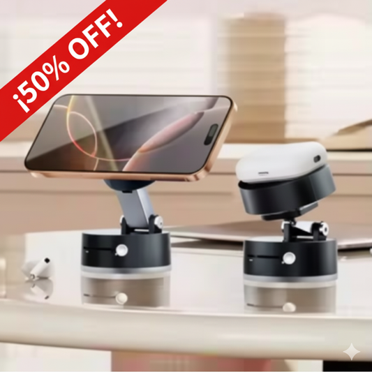 Soporte Celular Magnetico Doble succión !50% OFF!
