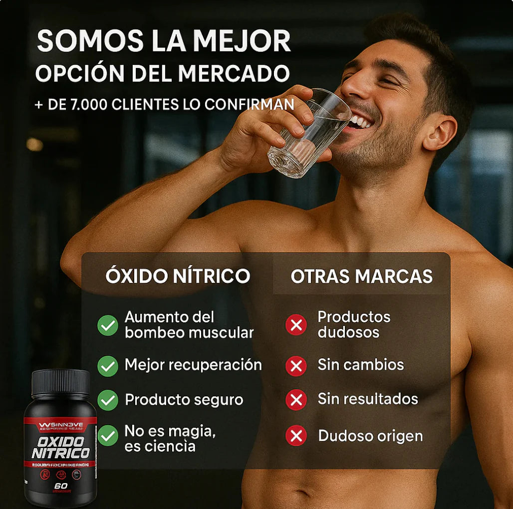 OXIDO NITRICO ¡OFERTA SOLO POR HOY 3X2!