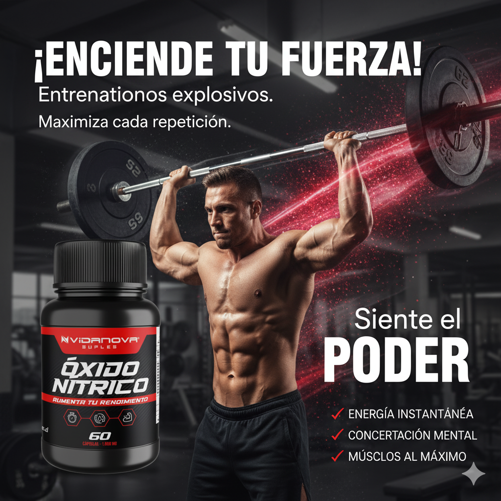 OXIDO NITRICO ¡OFERTA SOLO POR HOY 3X2!